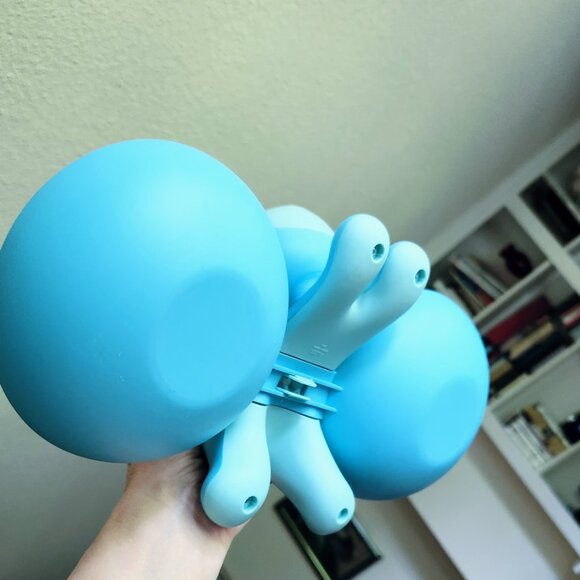 😻 ALESSI Tigrito Cat Blue Cat 2 Bowls Cat Feeder by Designer Mairiam Mirri - Picture 9 of 14